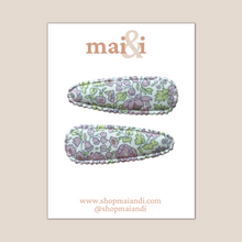 Load image into Gallery viewer, periwinkle snap clip set