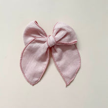 Load image into Gallery viewer, mauve pink fable bow