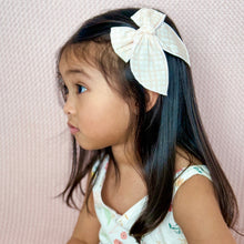 Load image into Gallery viewer, pink gingham fable bow