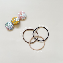 Load image into Gallery viewer, mystery button hair ties (2pc matching set)