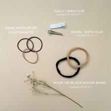 Load image into Gallery viewer, blue florals fable bow *regular size only