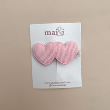 Load image into Gallery viewer, double hearts clip
